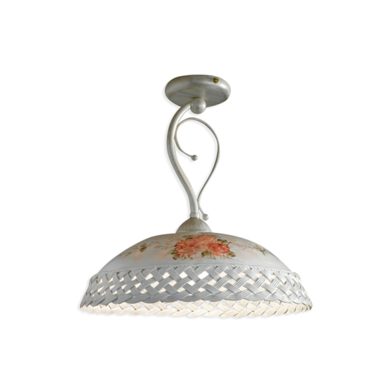 Ferroluce Stropní vintage svítidlo VERONA, ∅ 42 cm, 1xE27