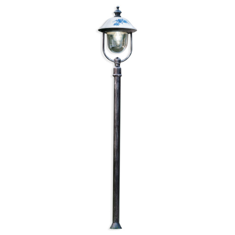 Ferroluce Venkovní stojací lampa BARI, v. 145 cm, 1xE27, IP43