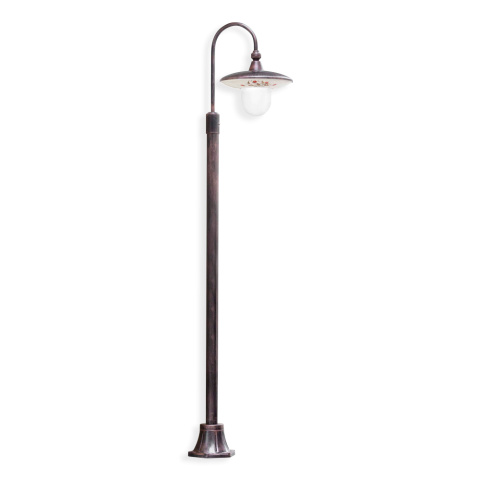 Ferroluce Venkovní stojací lampa LATINA, v. 210 cm, 1xE27, IP43