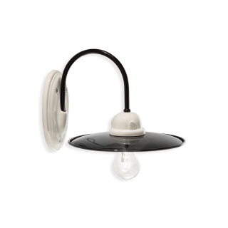 Ferroluce Nástěnné retro svítidlo POTENZA, š. 28 cm, 1xE27