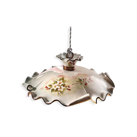 Ferroluce Závěsné vintage svítidlo MILANO, ∅ 35 cm, 1xE27