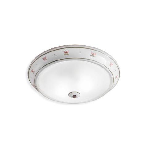 Ferroluce Stropní retro svítidlo CAPUA, ∅ 44 cm, 1xE27