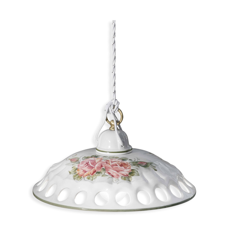 Ferroluce Závěsné svítidlo NAPOLI, ∅ 33 cm, 1xE27