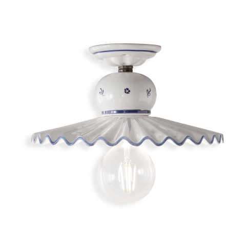 Ferroluce Stropní vintage svítidlo ROMA, ∅ 31 cm, 1xE27