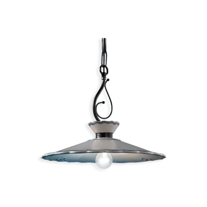Ferroluce Závěsné vintage svítidlo RAVENNA, ∅ 33 cm, 1xE27