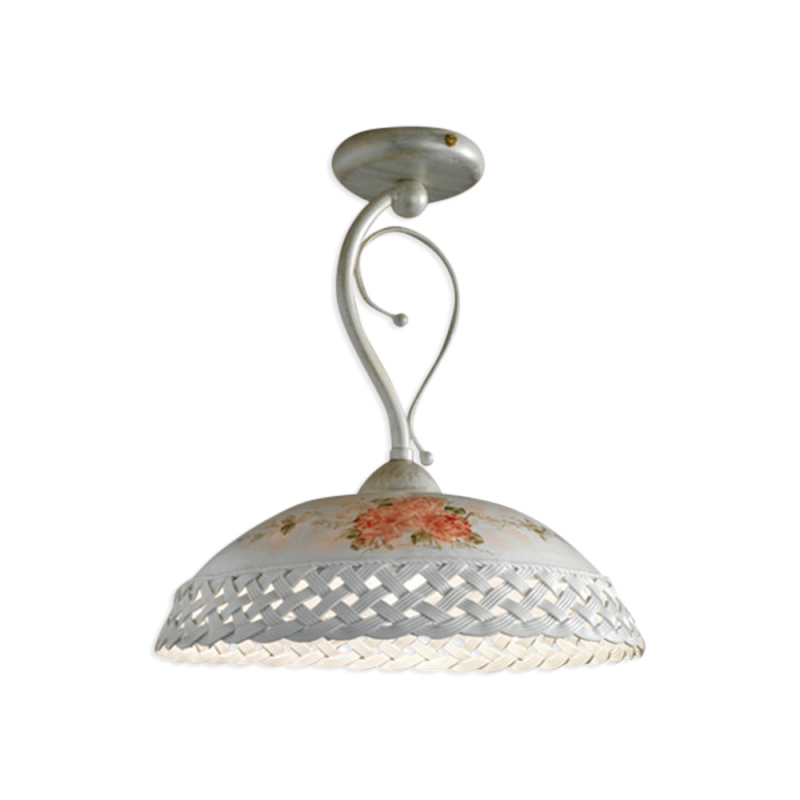 Ferroluce Stropní vintage svítidlo VERONA, ∅ 32 cm, 1xE27