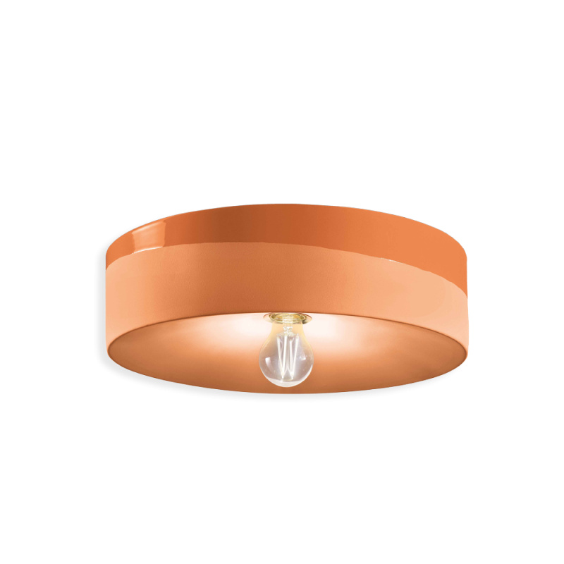 Ferroluce Stropní svítidlo PL, ∅ 40 cm, 1xE27 Barva: Oranžová
