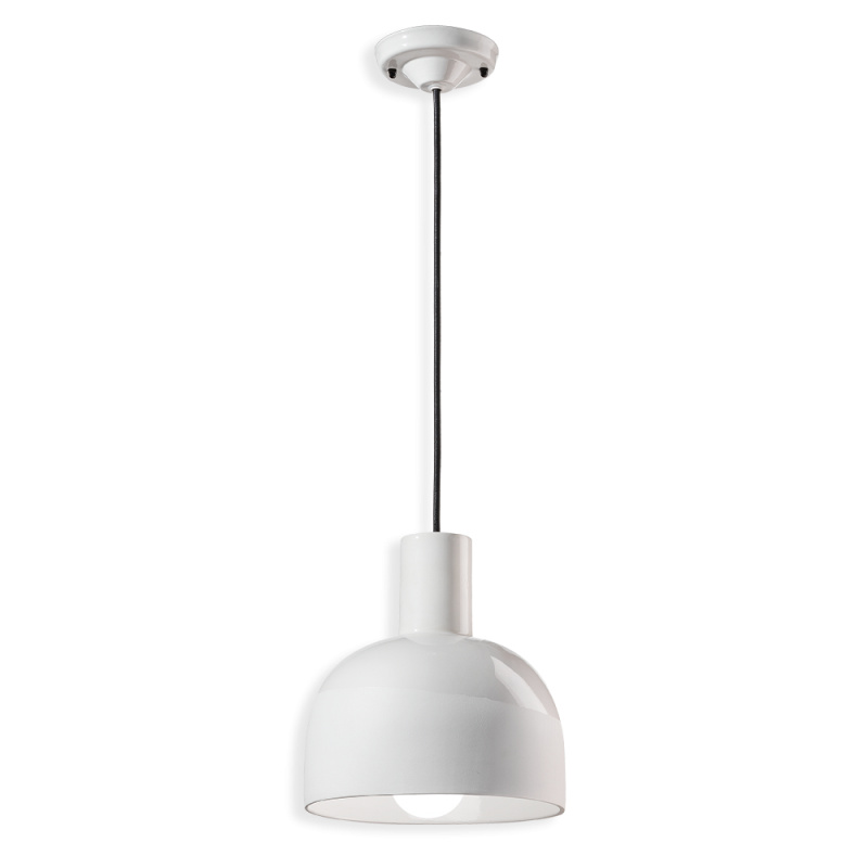 Ferroluce Závěsné svítidlo CAXIXI, ∅ 22,5 cm, 1xE27 Barva: Bílá