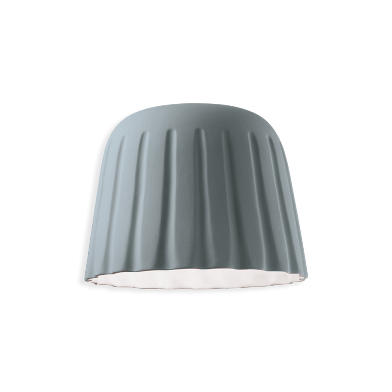 Ferroluce Stropní svítidlo MADAME GRES, ∅ 40 cm, v. 29 cm, 1xE27 Barva: Šedá