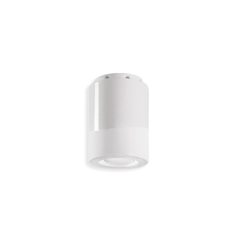 Ferroluce Stropní svítidlo PL, v. 12 cm, 1x E14 Barva: Bílá
