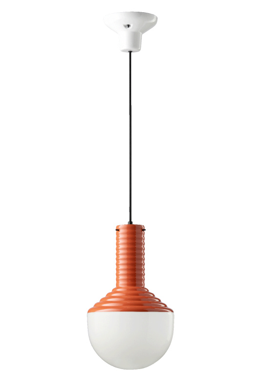 Ferroluce Závěsné svítidlo SELARON, v. 39 cm, 1xE27 Barva: Oranžová