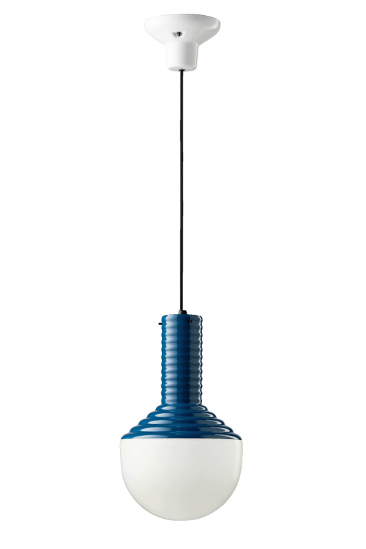 Ferroluce Závěsné svítidlo SELARON, v. 39 cm, 1xE27 Barva: Modrá