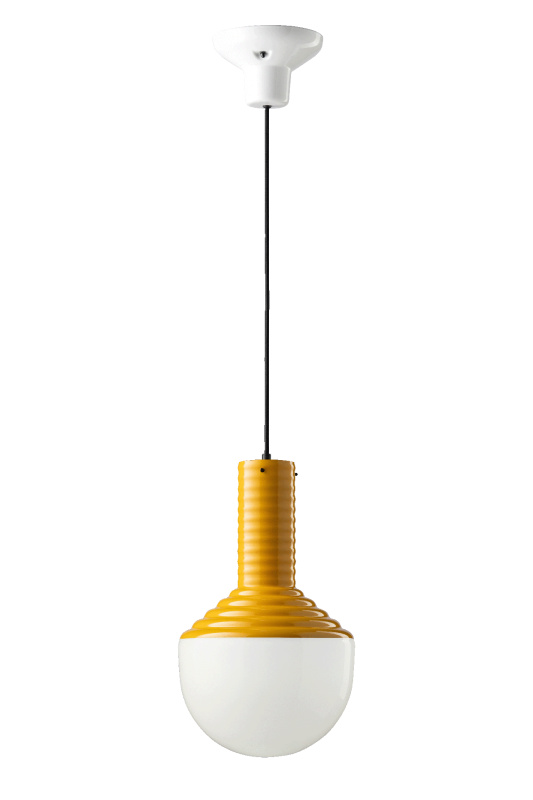 Ferroluce Závěsné svítidlo SELARON, v. 39 cm, 1xE27 Barva: Žlutá