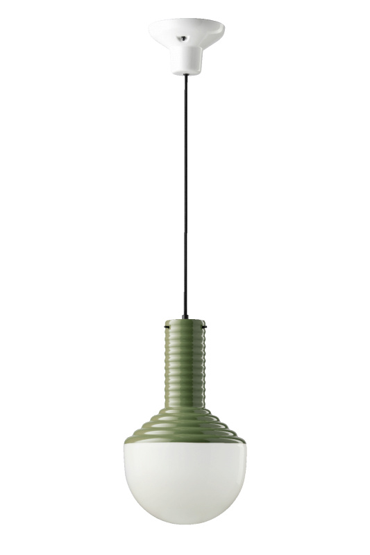 Ferroluce Závěsné svítidlo SELARON, v. 39 cm, 1xE27 Barva: Zelená
