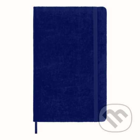 Zápisník Moleskine Velvet - tvrdé desky, L, linkovaný fialový