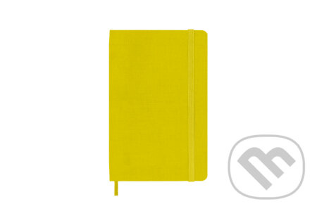 Zápisník Moleskine tvrdý linkovaný žlutý S