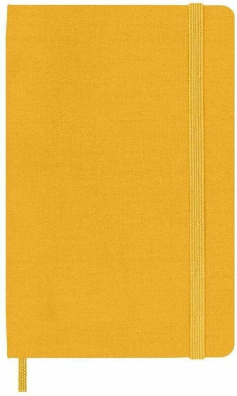 Zápisník Moleskine tvrdý linkovaný oranžový S