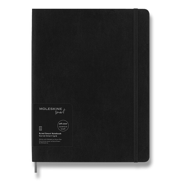 Zápisník Moleskine Smart 2022 XL, linkovaný, měkké desky