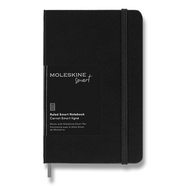 Zápisník Moleskine Smart 2022 S, linkovaný, tvrdé desky