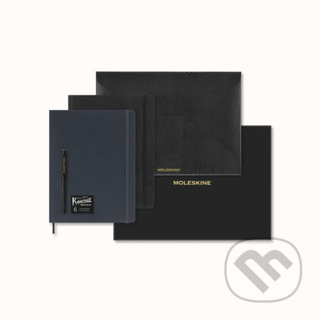 Sada zápisníků Moleskine Precious & Ethical Vegea a Kaweco XL, linkovaný, dárková sada