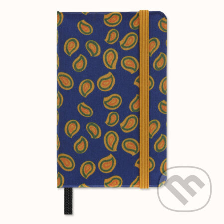 Zápisník Moleskine Professional Silk - tvrdé desky XS, čistý, modrý