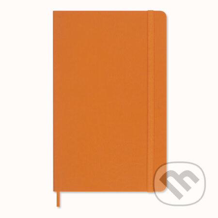 Zápisník Moleskine Precious & Ethical Vegea Capri - měkké desky L, linkovaný, oranžový