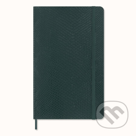 Zápisník Moleskine Precious & Ethical Vegea Boa - měkké desky L, linkovaný, zelený