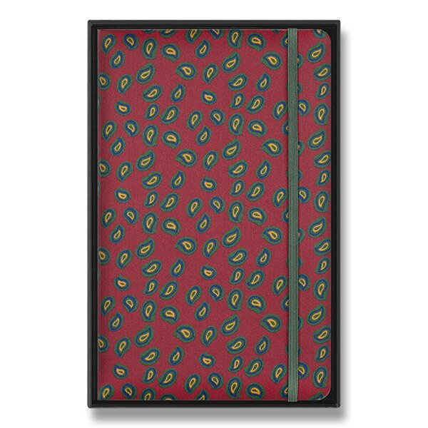 Zápisník Moleskine Professional Silk - tvrdé desky L, linkovaný, bordó