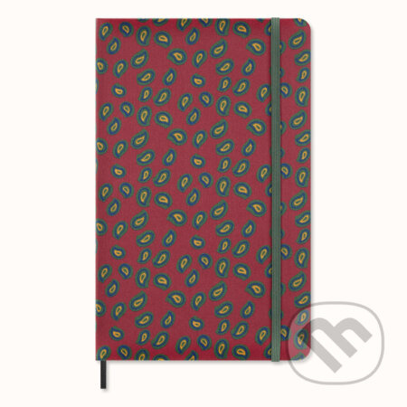 Zápisník Moleskine Professional Silk - tvrdé desky L, linkovaný, bordó