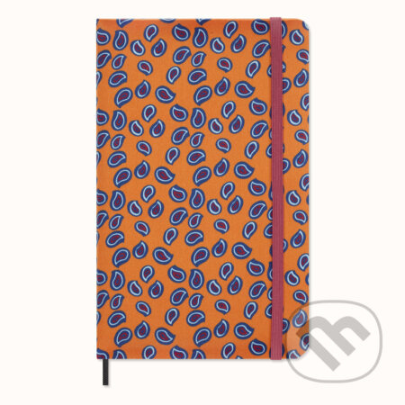 Moleskine - nedatovaný plánovací diár Silk v darčekovej krabici (oranžový)