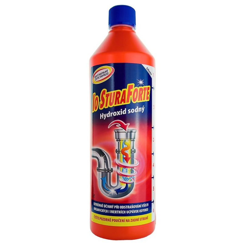 IO Sturaforte - hydroxid sodný - 6 dávek