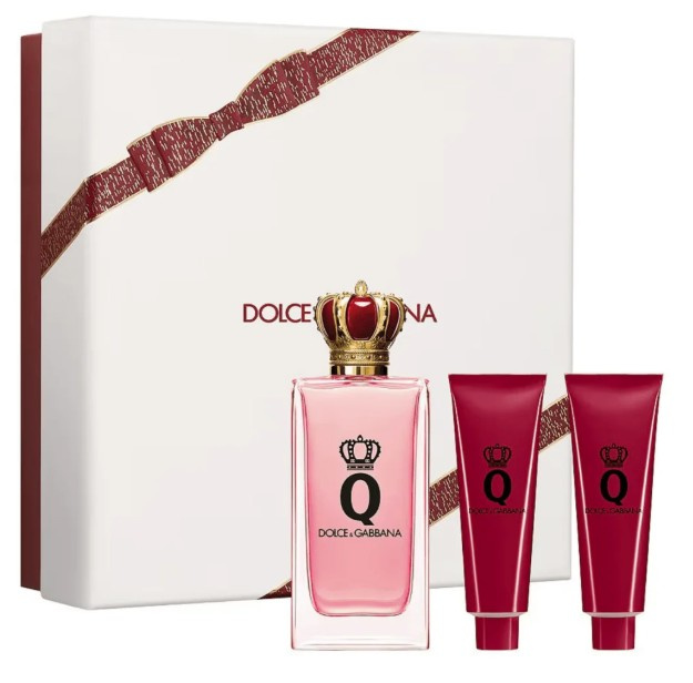 Dolce&Gabbana Q by Dolce&Gabbana EDP Trio Gift Set dárková sada pro ženy