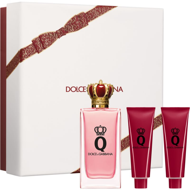 Dolce&Gabbana Q by Dolce&Gabbana EDP Trio Gift Set dárková sada pro ženy