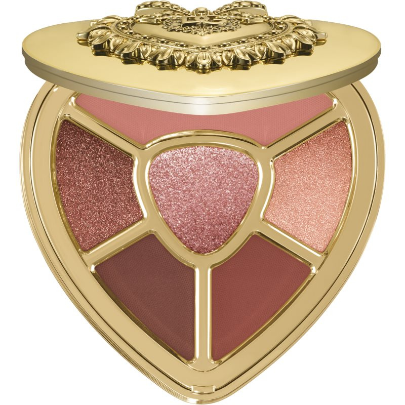 Dolce&Gabbana Flawless Ever Icon Eye Palette paletka očních stínů odstín 02 Rose Goddess - Sophisticated Pinks 6.5 g