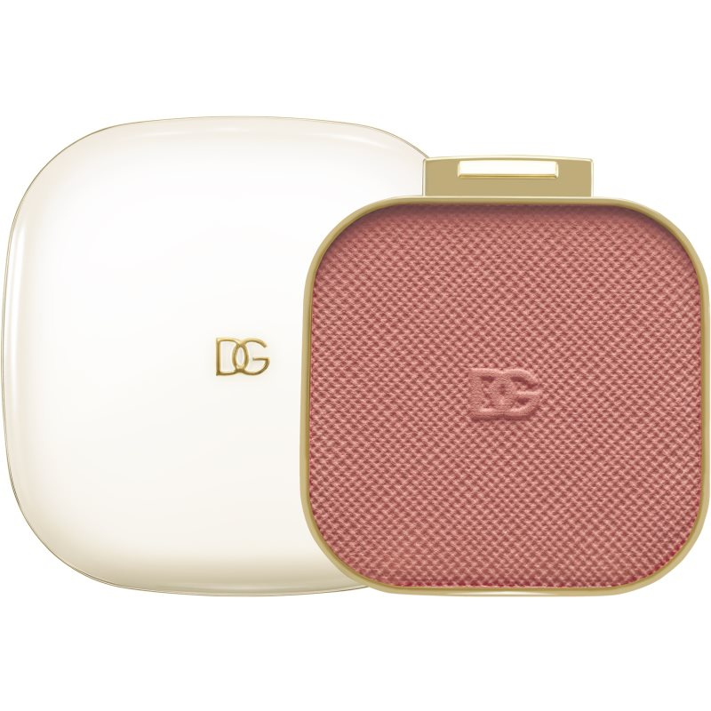 Dolce&Gabbana Classic Cheeks&Eyes Match tvářenka – náhradní náplň odstín 01 Blissful Mauve - Muted Brown Toned Pink 8 g