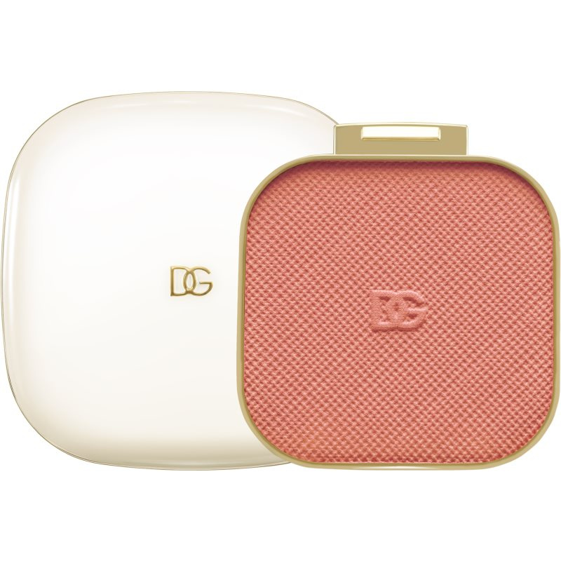 Dolce&Gabbana Classic Cheeks&Eyes Match tvářenka – náhradní náplň odstín 02 Joyful Peach - Apricot Toned Flush 8 g