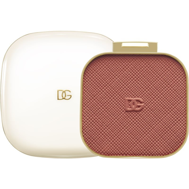 Dolce&Gabbana Classic Cheeks&Eyes Match tvářenka – náhradní náplň odstín 06 Playful Rosewood - Brown Toned Rose 8 g