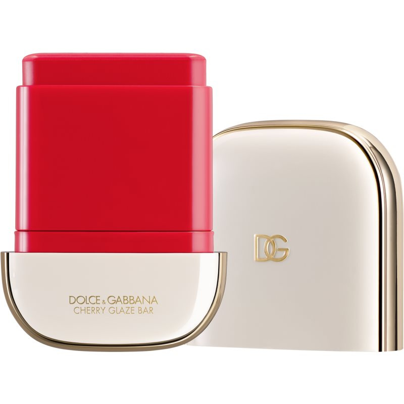 Dolce&Gabbana Cherry Glaze Bar tuhá krémová tvářenka v tyčince odstín 04 Sunny Red - Pop Red 11 g