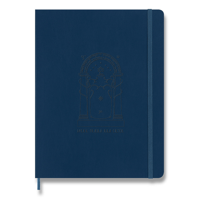 Zápisník Moleskine Lord of the Rings - měkké desky XL, linkovaný