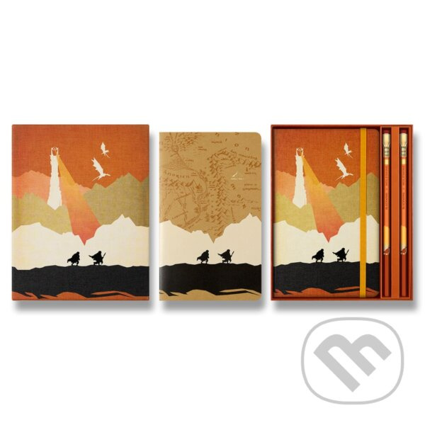 Sada Moleskine Lord of the Rings - zápisník, sešit, tužky L, dárková sada, sběratelská edice