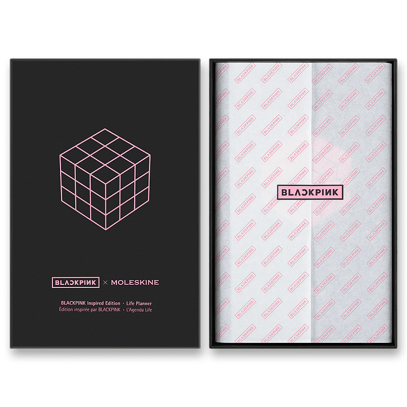 Diář Moleskine UNI Blackpink - tvrdé desky L, týdenní, linkovaný, sběratelská edice