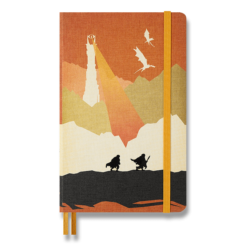 Zápisník Moleskine Lord of the Rings Frodo - tvrdé desky L, čistý