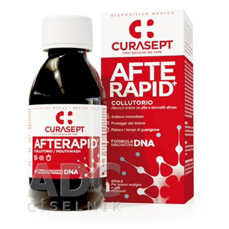 CURASEPT Afterapid+ Ústní voda 125 ml