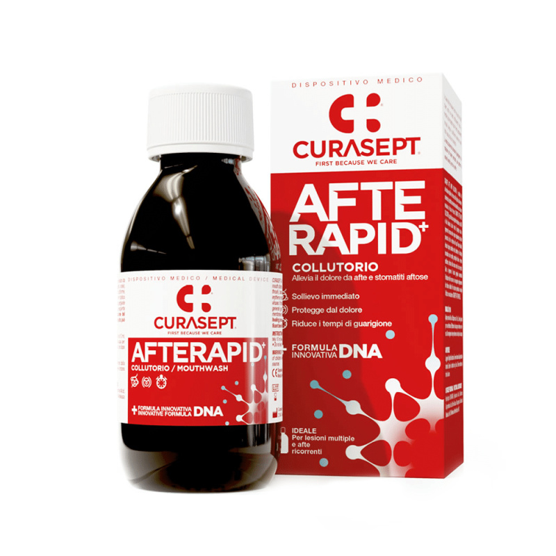 CURASEPT Afterapid+ Ústní voda 125 ml