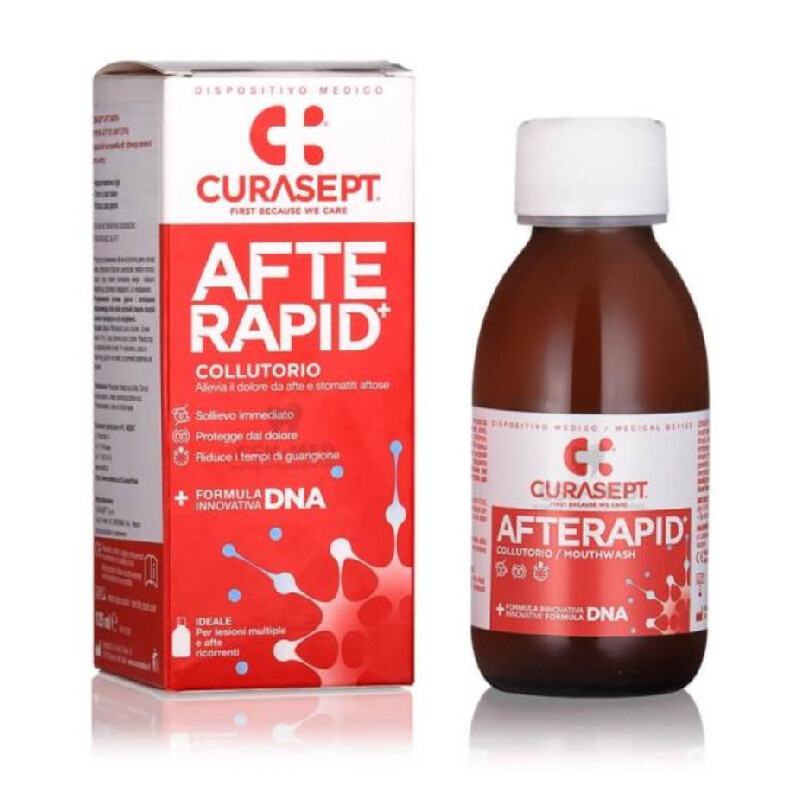CURASEPT Afterapid+ Ústní voda 125 ml