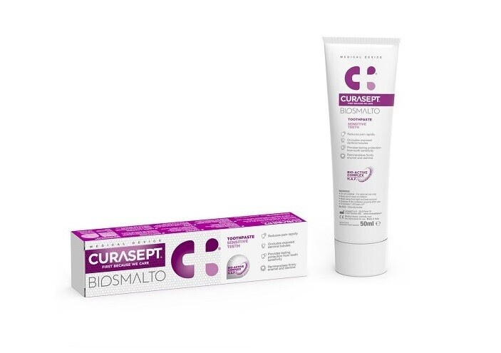 CURASEPT Biosmalto sensitive teeth zubní pasta 75 ml