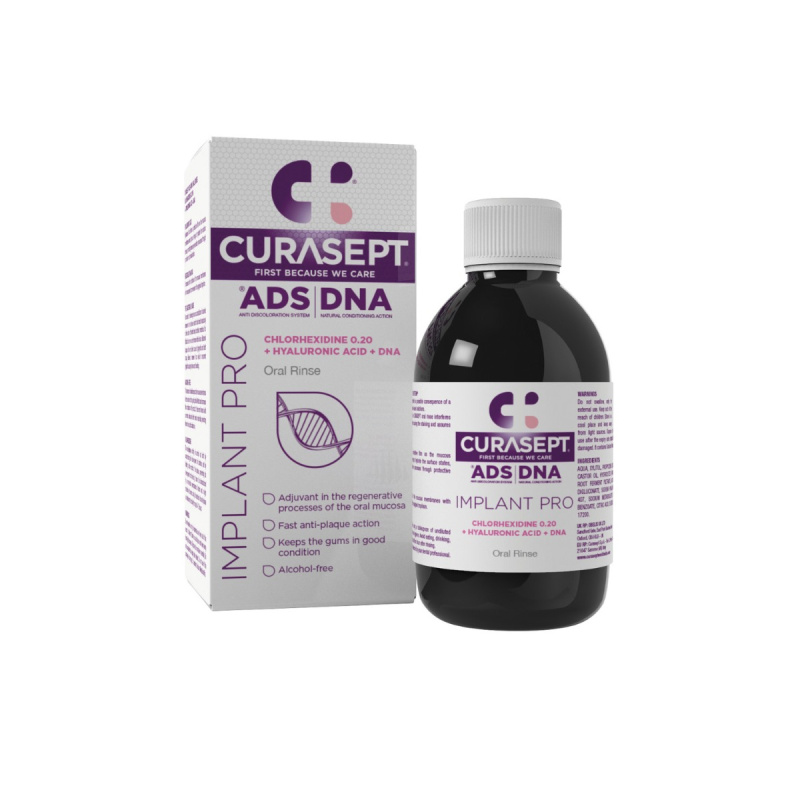 Curasept Implant PRO ústní voda 200 ml