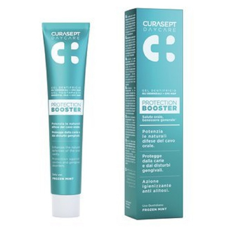 Curasept Daycare Protection Booster Frozen Mint gelová zubní pasta 75 ml