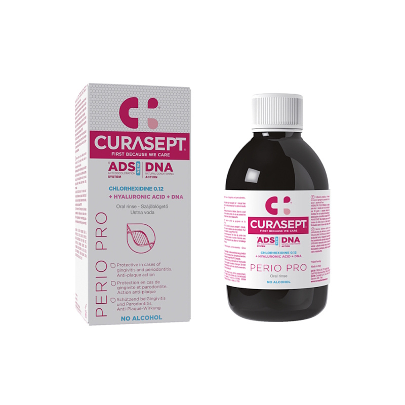Curasept ADS DNA Perio ústní voda 200 ml