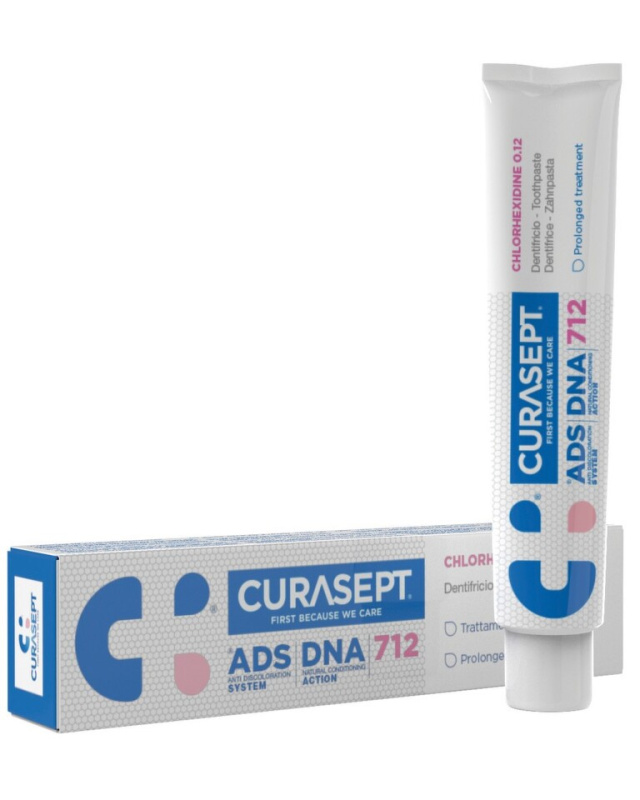 Curasept ADS DNA 712 gelová zubní pasta 75 ml